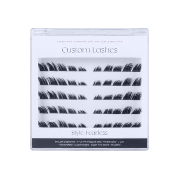 Fearless - 5 Pre Mapped False Eyelashes Custom Lashes Australia