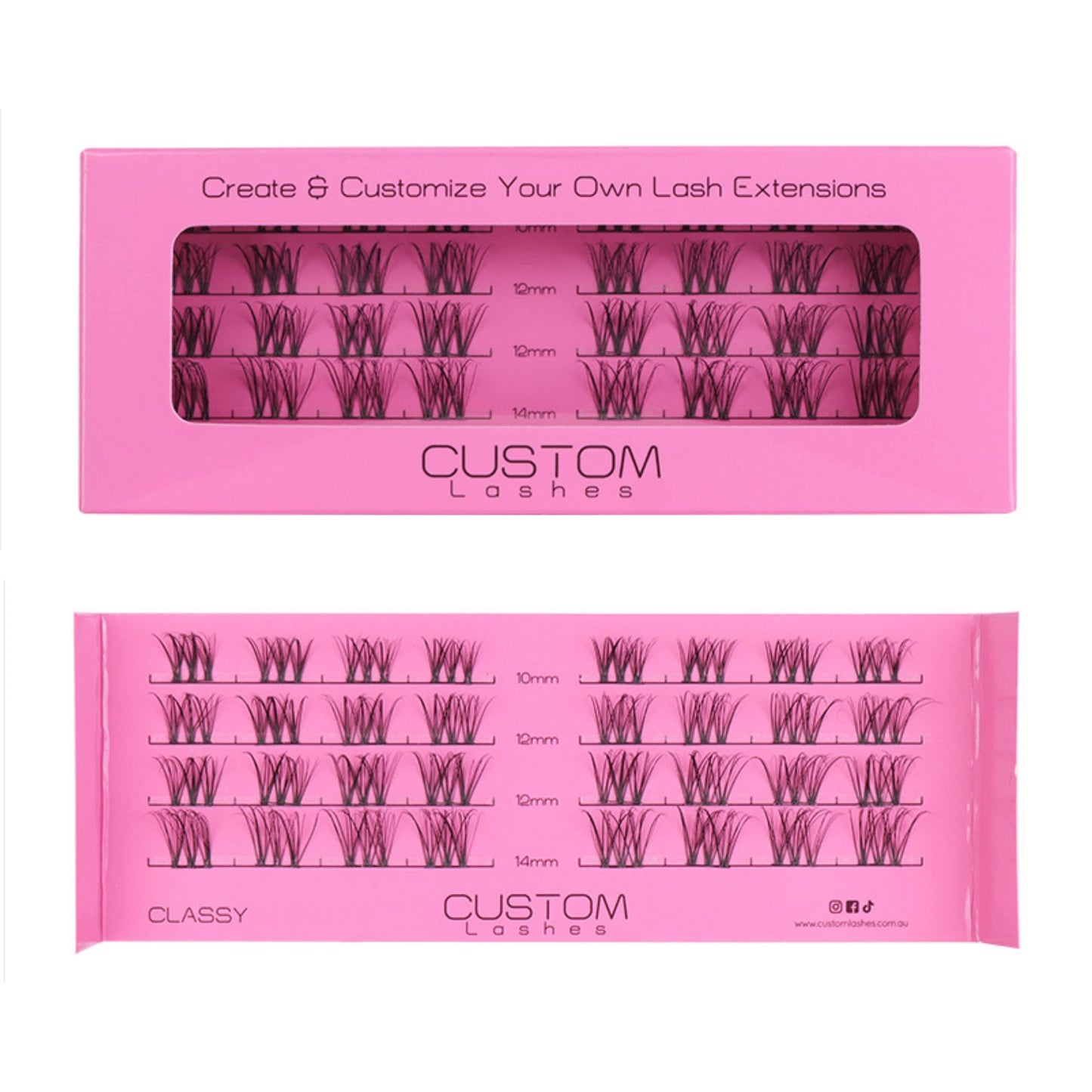 Classy - Tray False Eyelashes Custom Lashes Australia