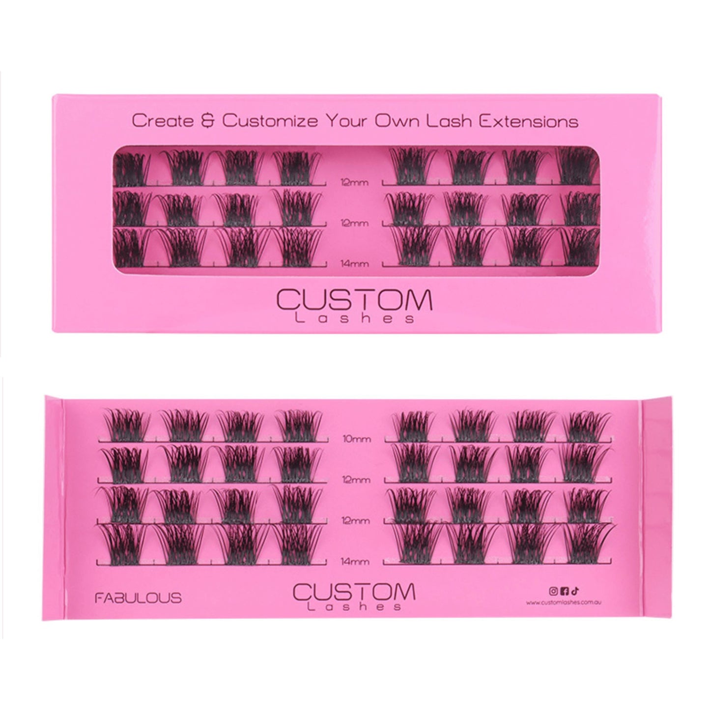 Fabulous - Tray False Eyelashes Custom Lashes Australia