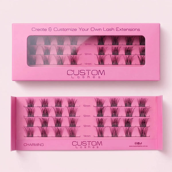 Charming - Tray False Eyelashes Custom Lashes Australia 