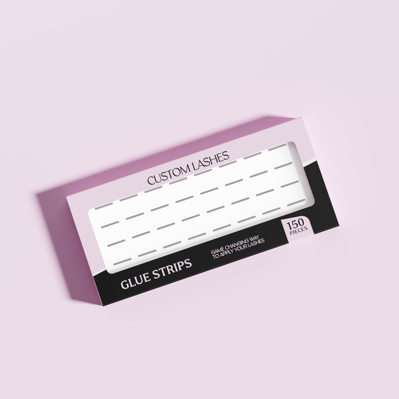 Glue strips - Black False Eyelash Adhesive Custom Lashes 