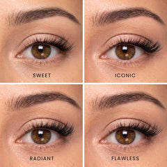 Pre-Glued Half Lashes (Pre-Order) False Eyelashes Custom Lashes Australia 